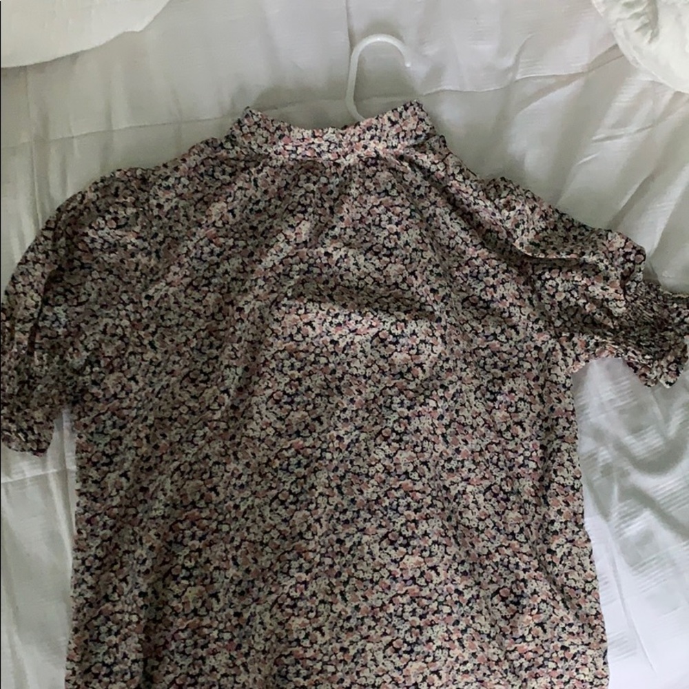 High neck blouse